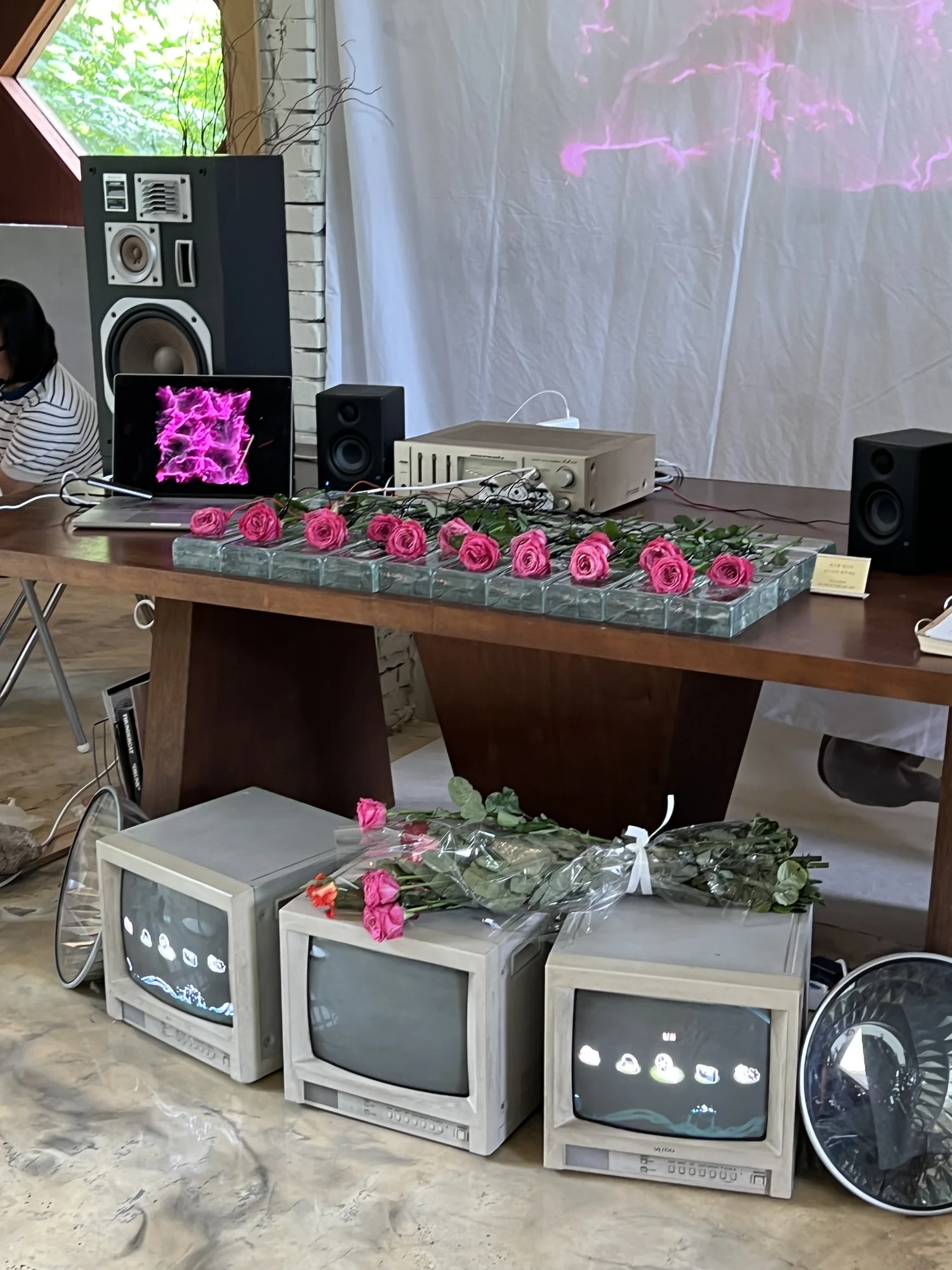 Meta Rose: Mugonggan, Installation documentation