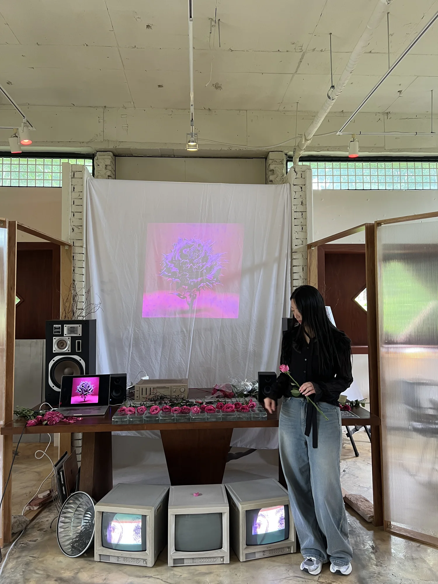 Meta Rose: Mugonggan, Installation documentation