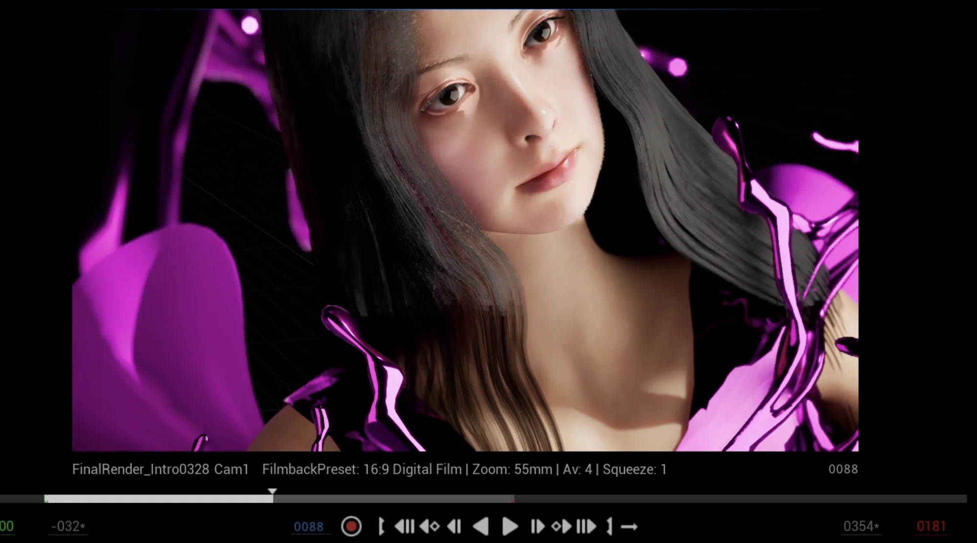 Meta Rose: Origin — Real-time visual state