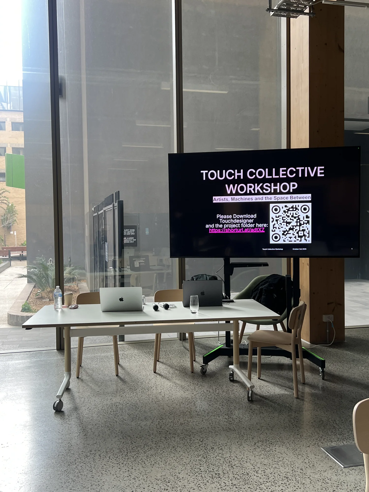 Artists, Machines and the Space Between, Workshop documentation