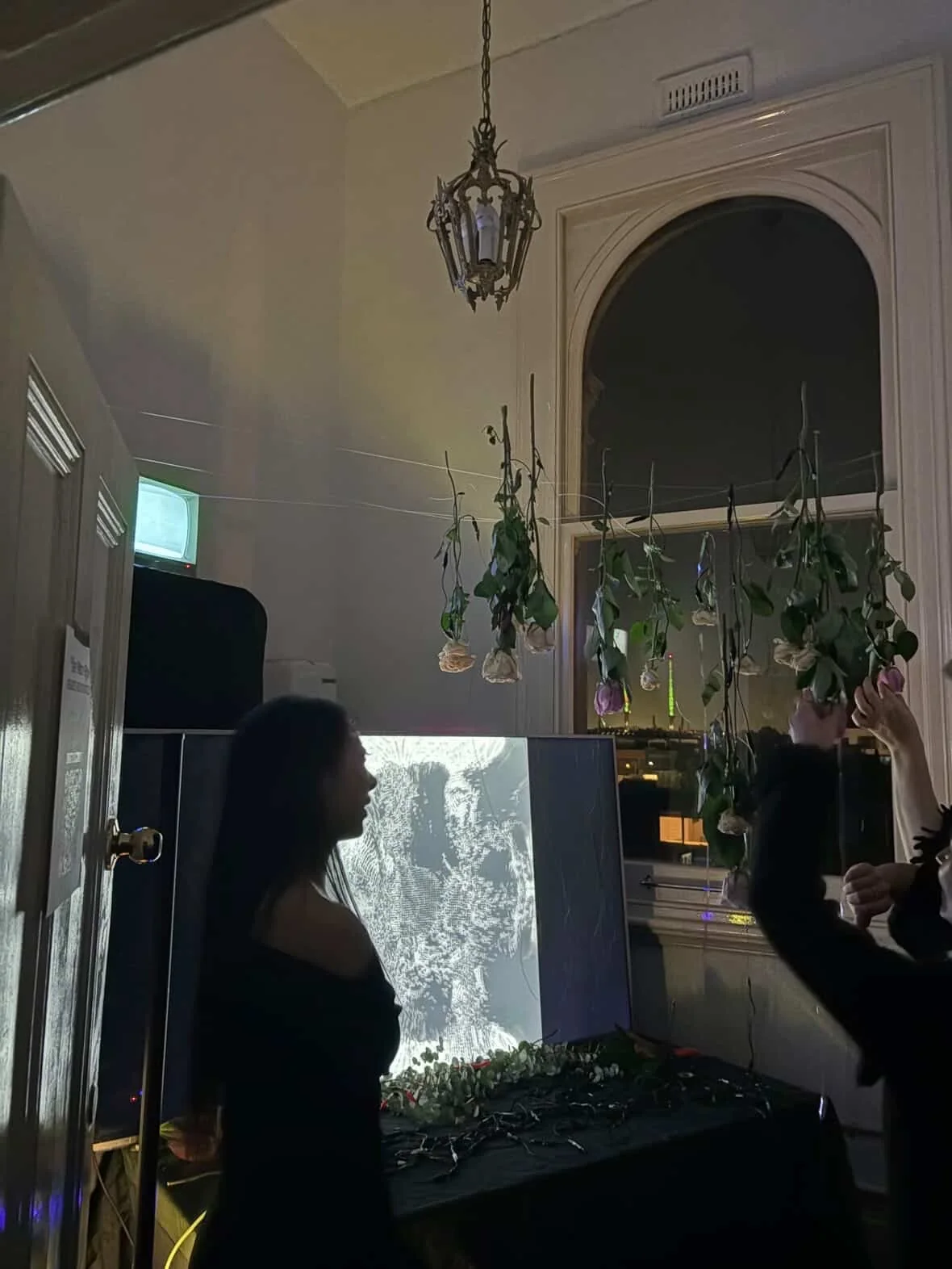 The Meta Rose: Shared Resonance, Installation documentation