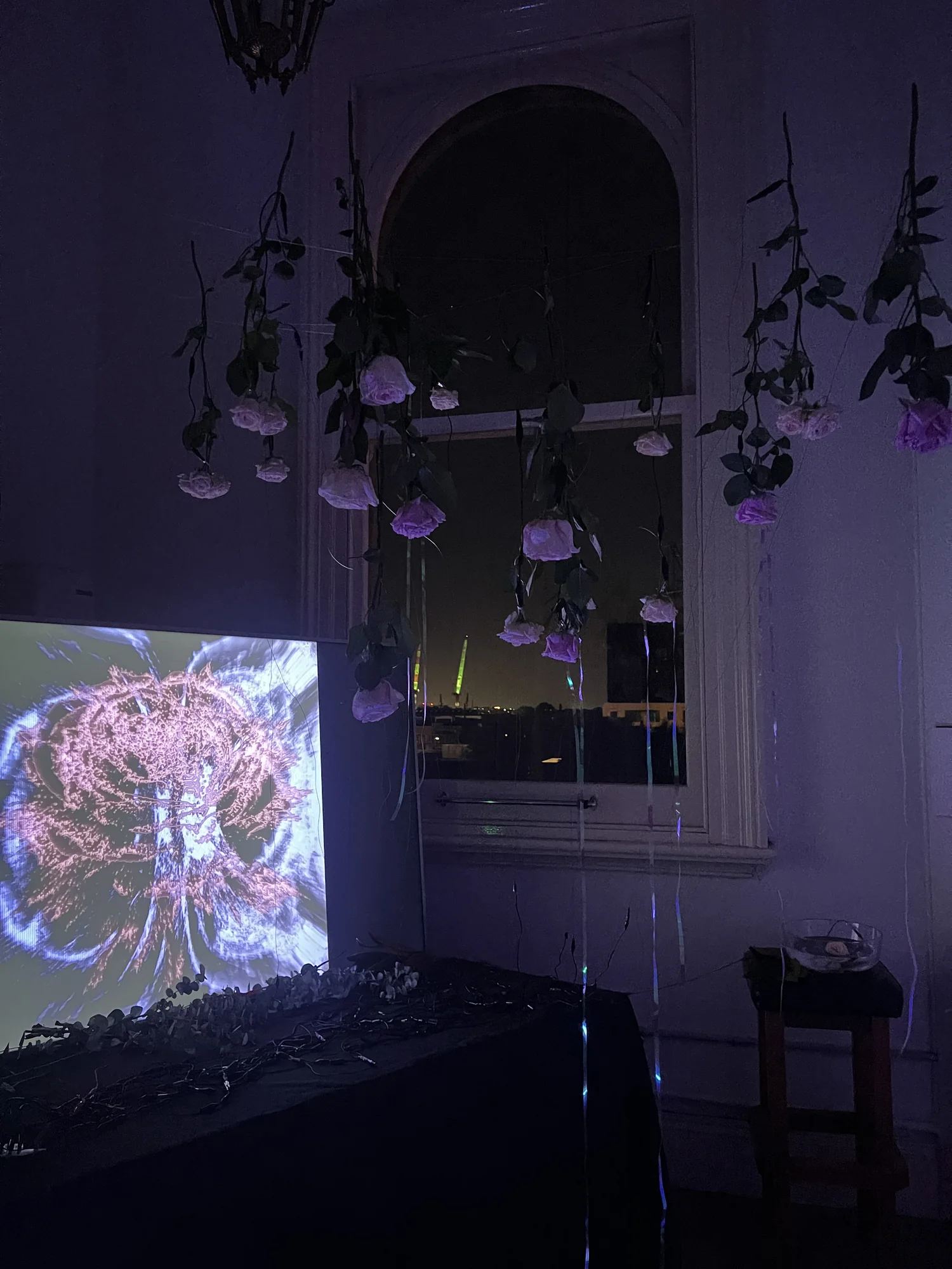 The Meta Rose: Shared Resonance, Installation documentation