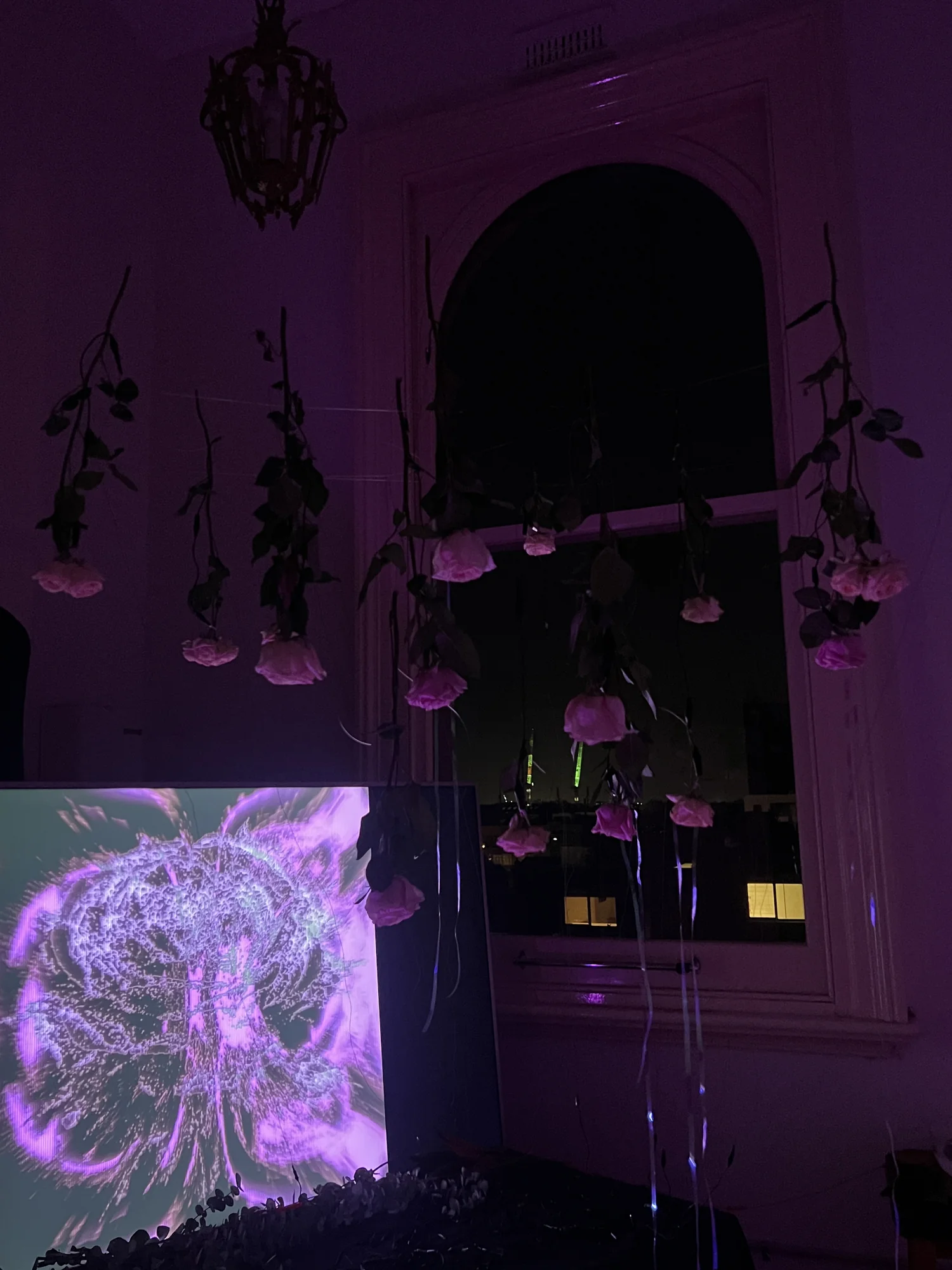 The Meta Rose: Shared Resonance, Installation documentation