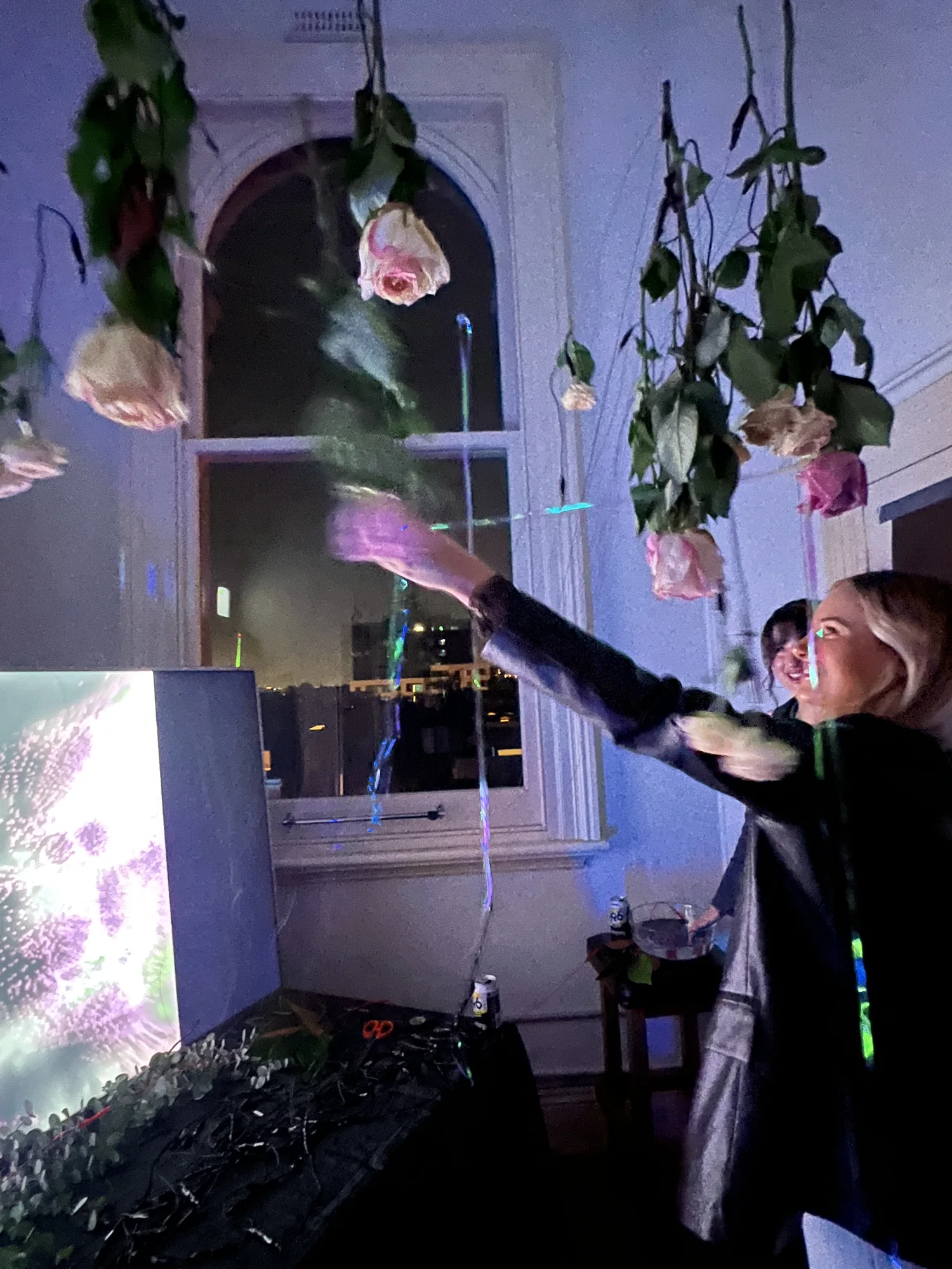 The Meta Rose: Shared Resonance, Installation documentation