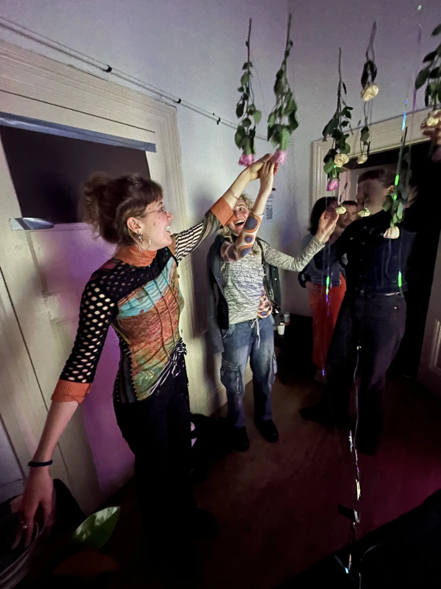 The Meta Rose: Shared Resonance, Installation documentation