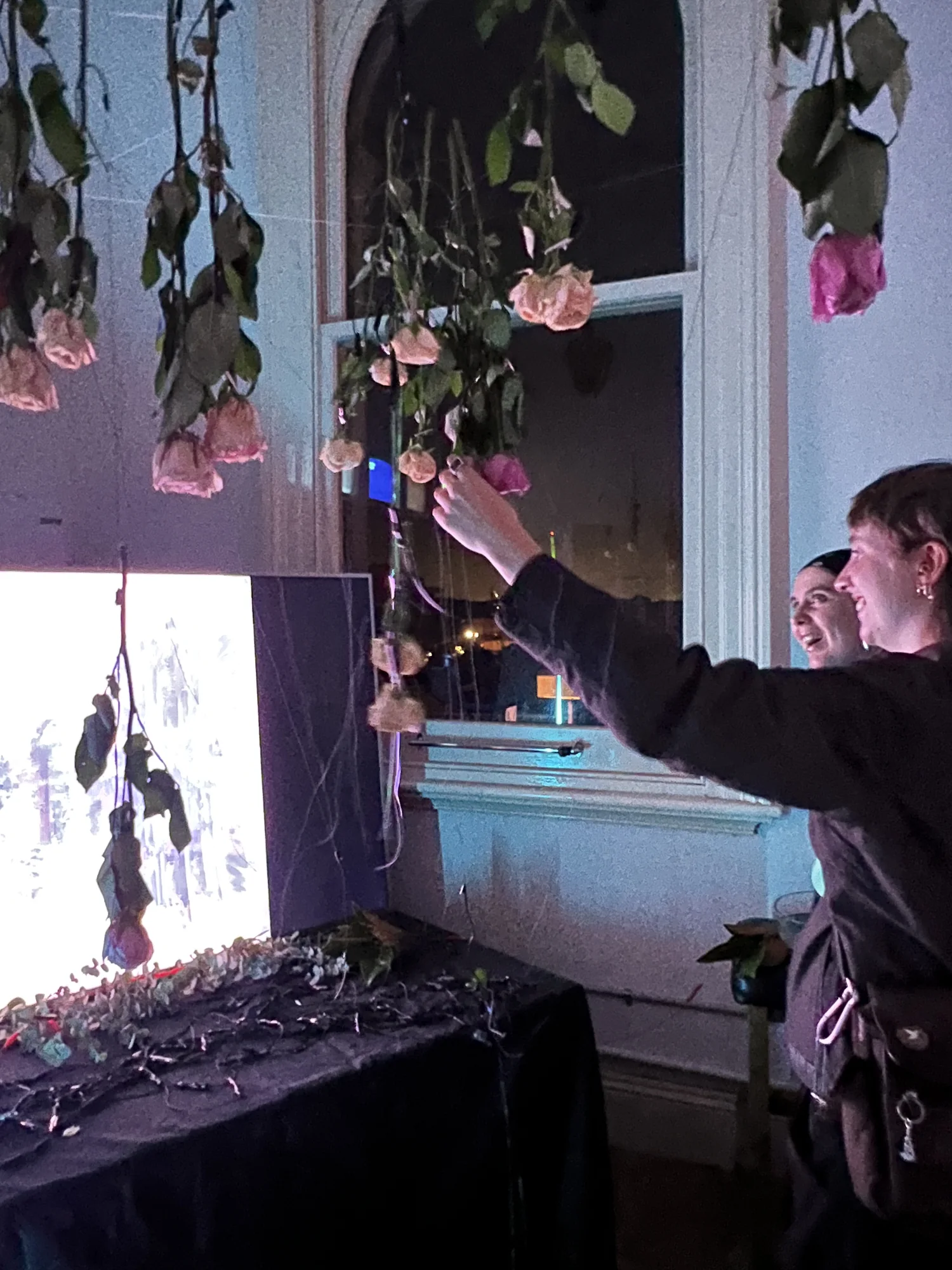 The Meta Rose: Shared Resonance, Installation documentation